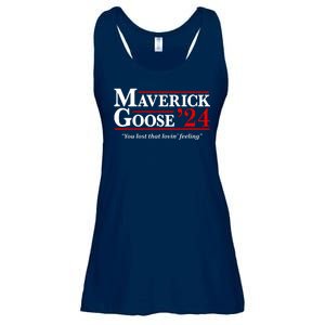 Maverick Goose 24 2024 Election Maverick For President USA Pilot 2024 Ladies Essential Flowy Tank