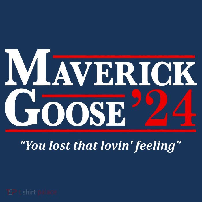 Maverick Goose 24 2024 Election Maverick For President USA Pilot 2024 Flatbill Hat