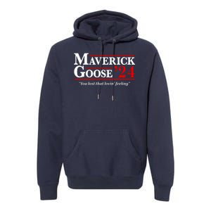 Maverick Goose 24 2024 Election Maverick For President USA Pilot 2024 Premium Hoodie