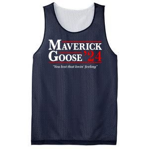 Maverick Goose 24 2024 Election Maverick For President USA Pilot 2024 Mesh Reversible Basketball Jersey Tank