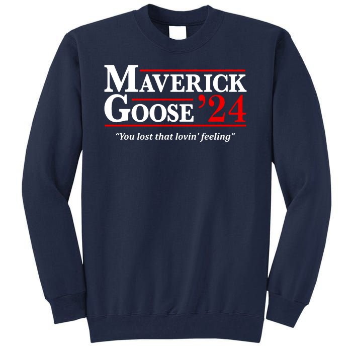 Maverick Goose 24 2024 Election Maverick For President USA Pilot 2024 Tall Sweatshirt