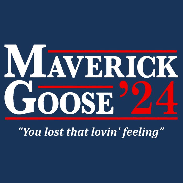 Maverick Goose 24 2024 Election Maverick For President USA Pilot 2024 Baby Bodysuit