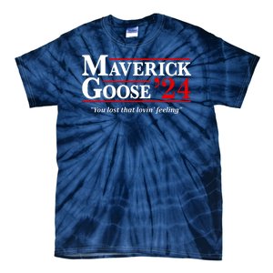 Maverick Goose 24 2024 Election Maverick For President USA Pilot 2024 Tie-Dye T-Shirt