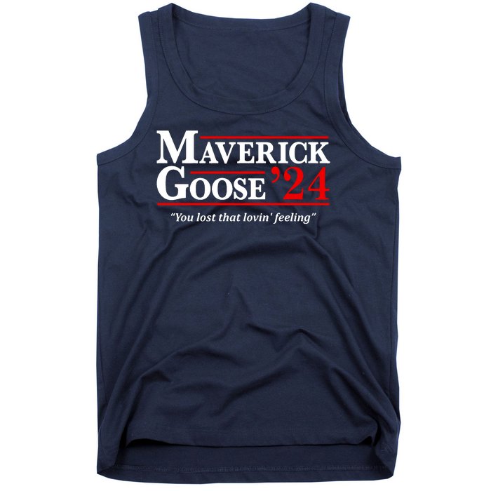 Maverick Goose 24 2024 Election Maverick For President USA Pilot 2024 Tank Top