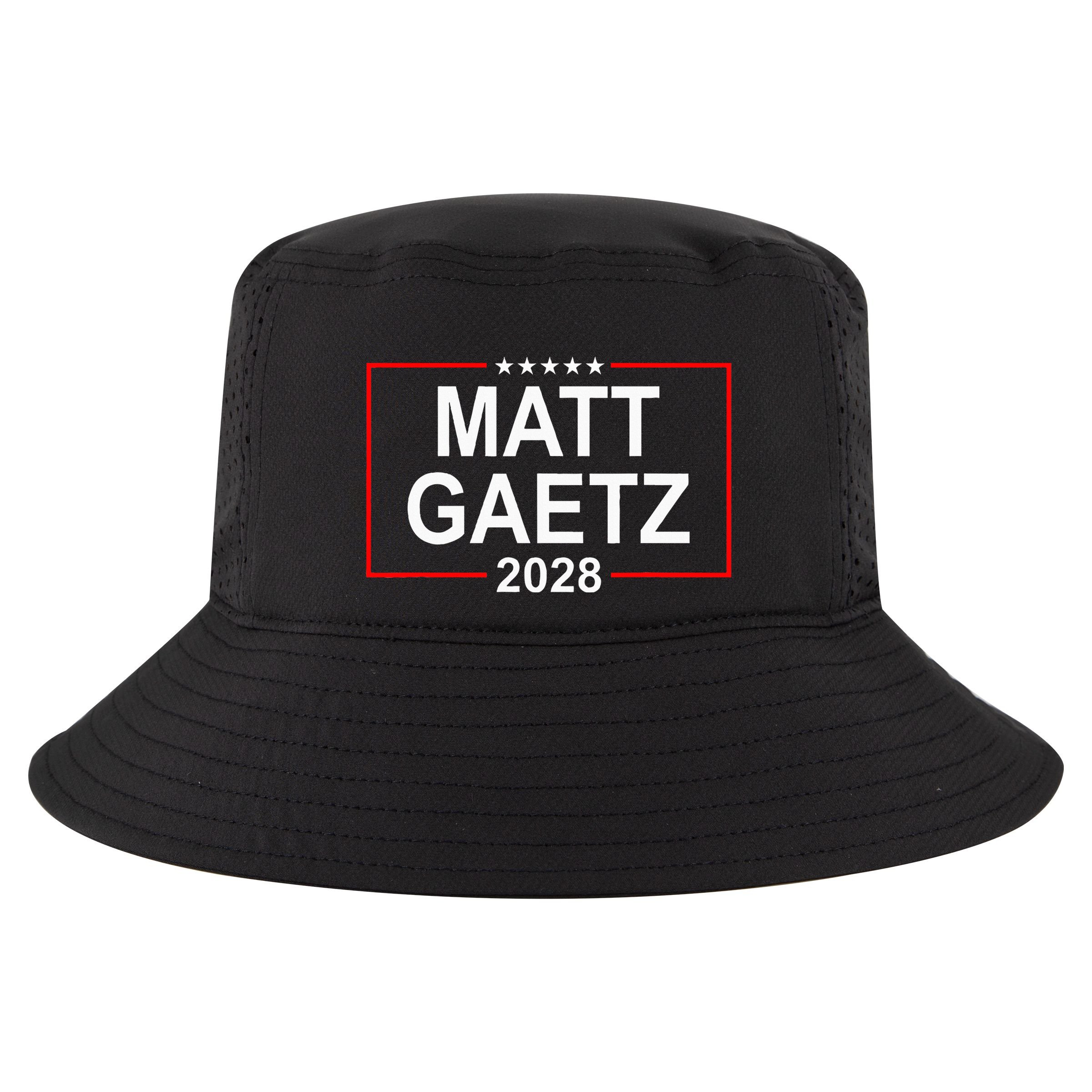 Matt Gaetz 2028 Presidential Election Usa Flag Republican Cool Comfort Performance Bucket Hat