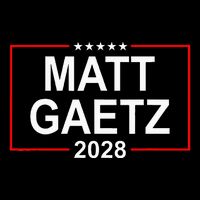 Matt Gaetz 2028 Presidential Election Usa Flag Republican Cooling Performance Long Sleeve Crew