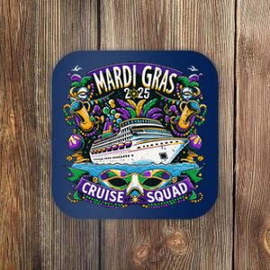 Mardi Gras 2025 Cruise Squad Family Matching Group Coaster