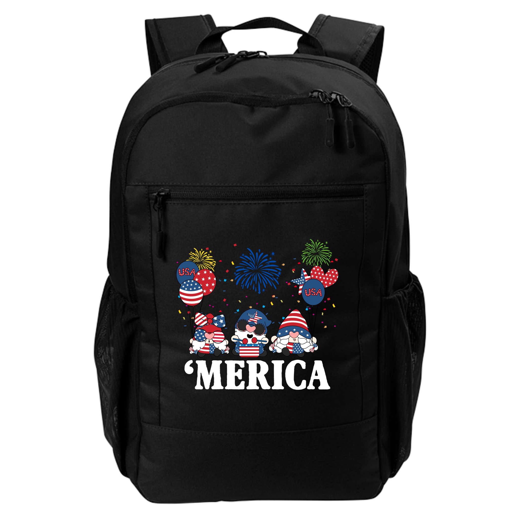 Merica Gnome 4th Of July Celebration Backpack