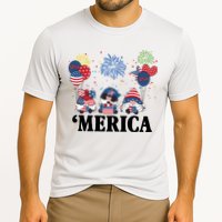 Merica Gnome 4th Of July Celebration Cooling Performance Crew T-Shirt