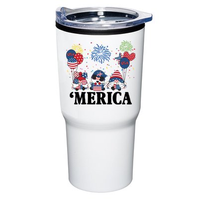 Merica Gnome 4th Of July Celebration Tumbler