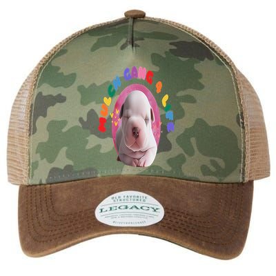 Mulch Gang 4 Life Funny Legacy Tie Dye Trucker Hat