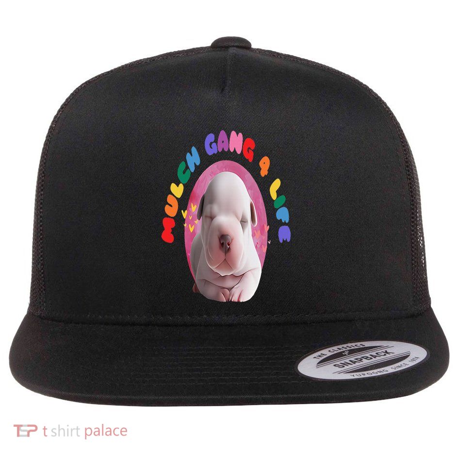 Mulch Gang 4 Life Funny Flatbill Hat