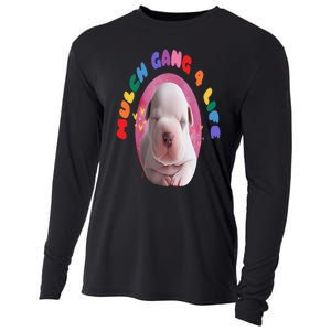 Mulch Gang 4 Life Funny Cooling Performance Long Sleeve Crew