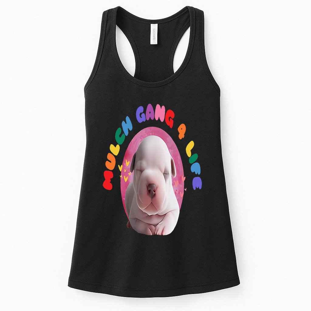 Mulch Gang 4 Life Funny Womens Tank Top