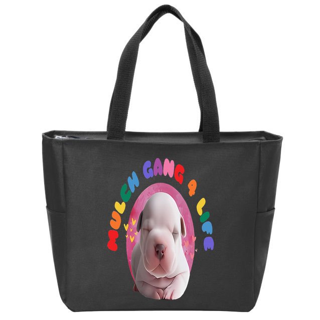 Mulch Gang 4 Life Funny Zip Tote Bag