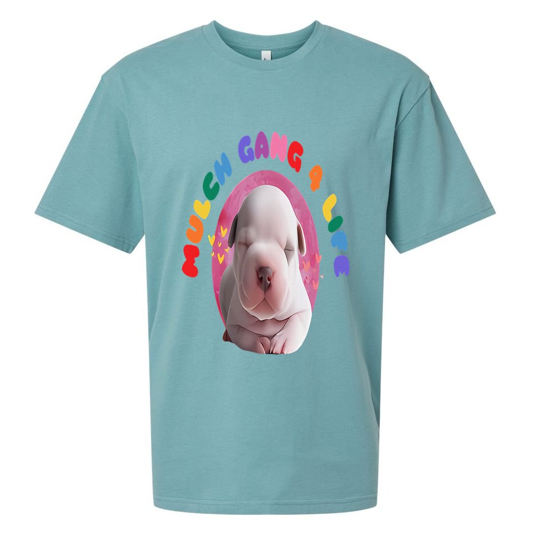 Mulch Gang 4 Life Funny Sueded Cloud Jersey T-Shirt