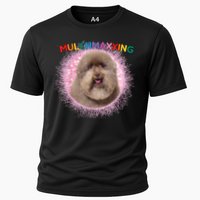 Mulch Gang 4 Life Mulchmaxxing Puppy Dog Meme For Dog Lovers Cooling Performance Crew T-Shirt