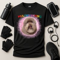 Mulch Gang 4 Life Mulchmaxxing Puppy Dog Meme For Dog Lovers Cooling Performance Crew T-Shirt