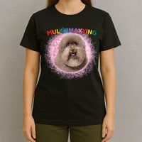 Mulch Gang 4 Life Mulchmaxxing Puppy Dog Meme For Dog Lovers T-Shirt