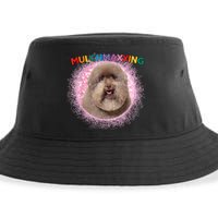 Mulch Gang 4 Life Mulchmaxxing Puppy Dog Meme For Dog Lovers Sustainable Bucket Hat