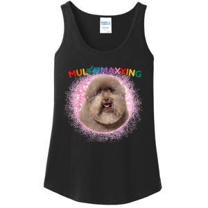 Mulch Gang 4 Life Mulchmaxxing Puppy Dog Meme For Dog Lovers Ladies Essential Tank