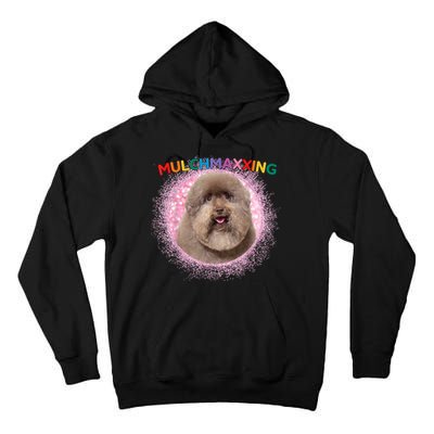 Mulch Gang 4 Life Mulchmaxxing Puppy Dog Meme For Dog Lovers Tall Hoodie