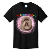 Mulch Gang 4 Life Mulchmaxxing Puppy Dog Meme For Dog Lovers Kids T-Shirt