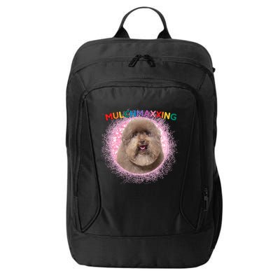 Mulch Gang 4 Life Mulchmaxxing Puppy Dog Meme For Dog Lovers City Backpack