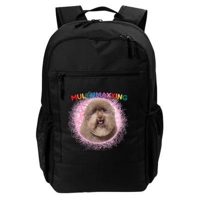 Mulch Gang 4 Life Mulchmaxxing Puppy Dog Meme For Dog Lovers Backpack