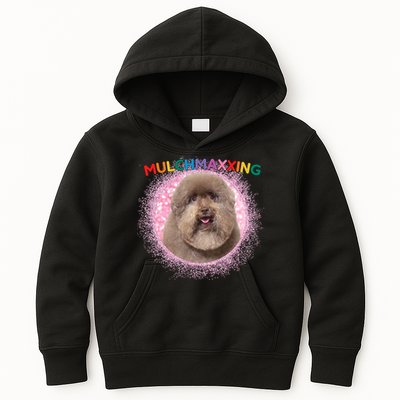 Mulch Gang 4 Life Mulchmaxxing Puppy Dog Meme For Dog Lovers Kids Hoodie