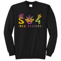 Mardi Gras 504 Nola New Orleans Louisiana La Sweatshirt