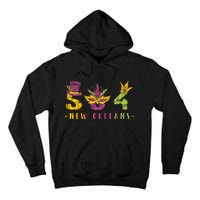 Mardi Gras 504 Nola New Orleans Louisiana La Tall Hoodie