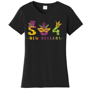 Mardi Gras 504 Nola New Orleans Louisiana La Women's T-Shirt