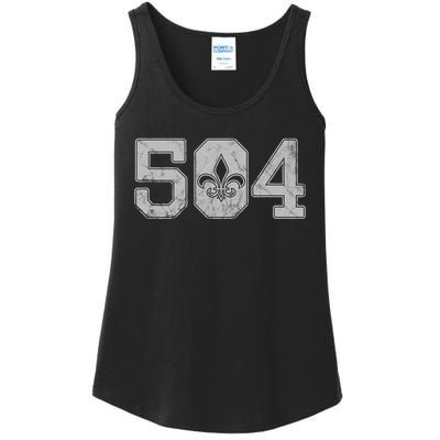 Mardi Gras 504 T Nola New Orleans Louisiana La 2019 Ladies Essential Tank