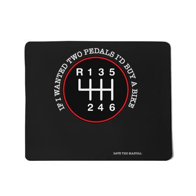 Manual Gti 6 Speed Funny Car Guy Save The Manual Mousepad
