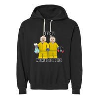 Mr Goofy Ahh Jesse We Need To Build Garment-Dyed Fleece Hoodie