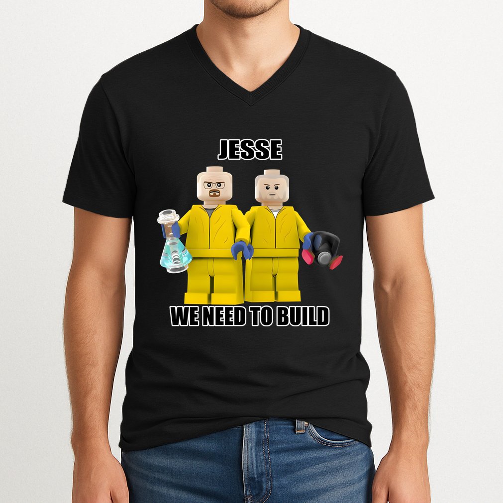 Mr Goofy Ahh Jesse We Need To Build V-Neck T-Shirt