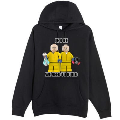 Mr Goofy Ahh Jesse We Need To Build Premium Pullover Hoodie