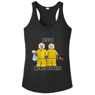 Mr Goofy Ahh Jesse We Need To Build Ladies PosiCharge Competitor Racerback Tank