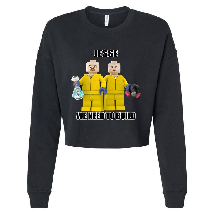 Mr Goofy Ahh Jesse We Need To Build Cropped Pullover Crew