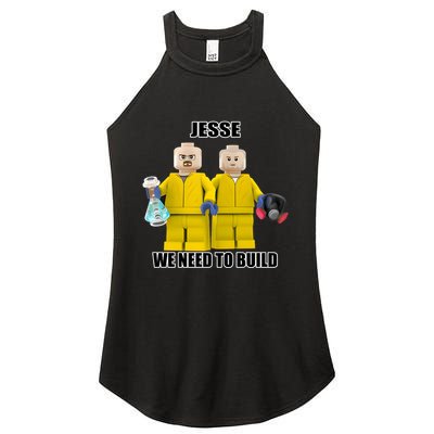 Mr Goofy Ahh Jesse We Need To Build Women's Perfect Tri Rocker Tank