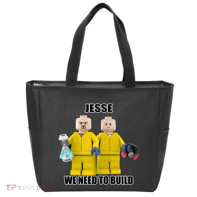 Mr Goofy Ahh Jesse We Need To Build Zip Tote Bag