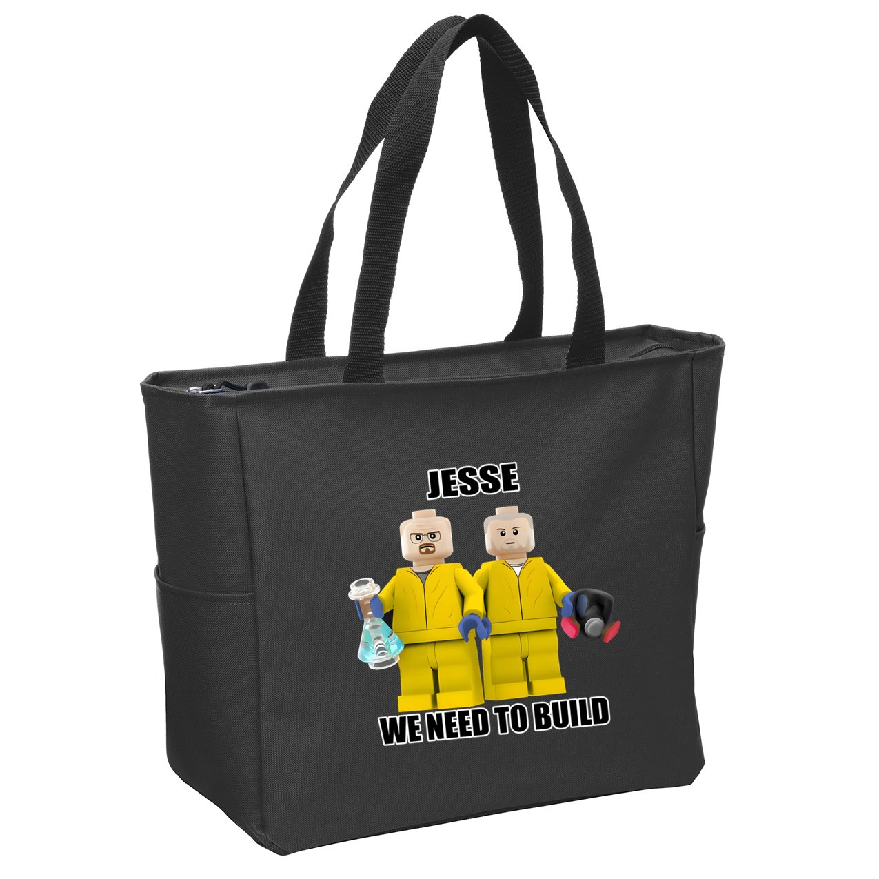 Mr Goofy Ahh Jesse We Need To Build Zip Tote Bag