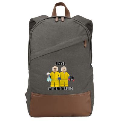 Mr Goofy Ahh Jesse We Need To Build Cotton Canvas Backpack