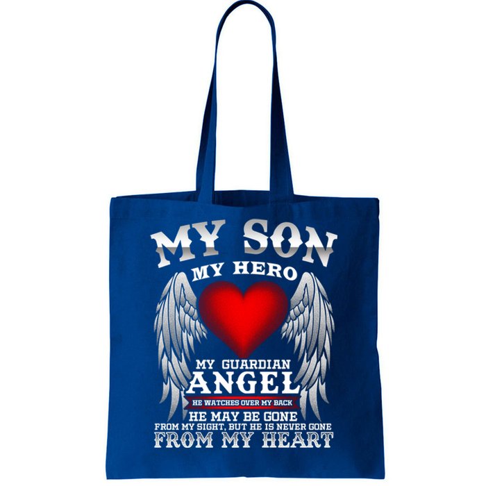 My Guardian Angel Son! Repass In Remembrance Gift Tote Bag