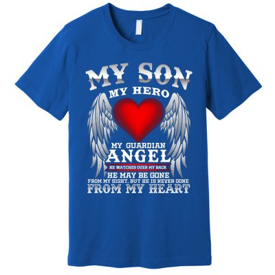 My Guardian Angel Son! Repass In Remembrance Gift Premium T-Shirt