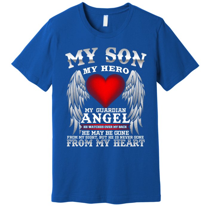 My Guardian Angel Son! Repass In Remembrance Gift Premium T-Shirt