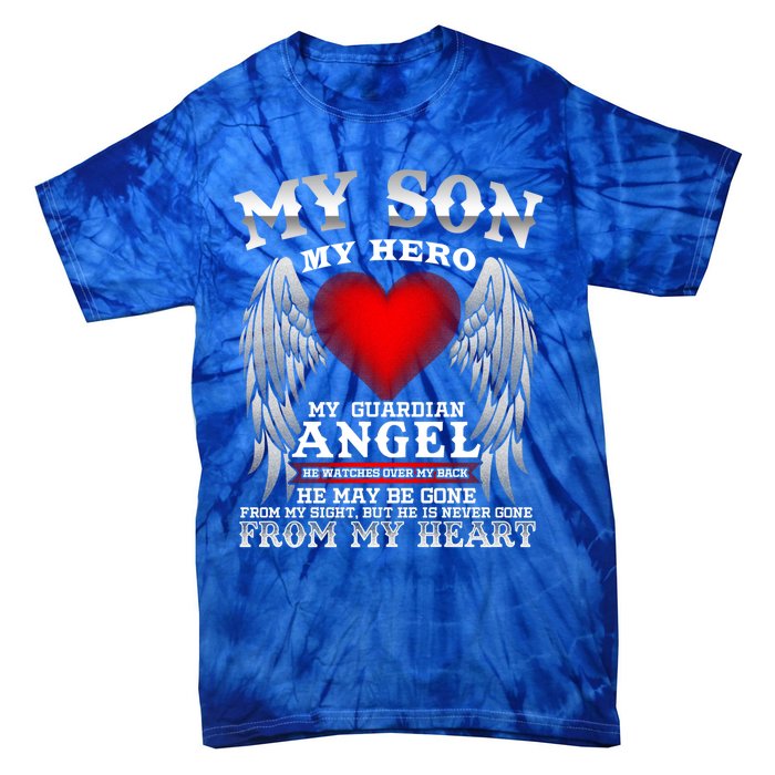 My Guardian Angel Son! Repass In Remembrance Gift Tie-Dye T-Shirt