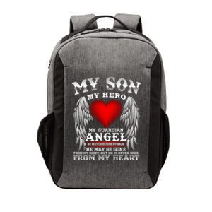 My Guardian Angel Son! Repass In Remembrance Gift Vector Backpack