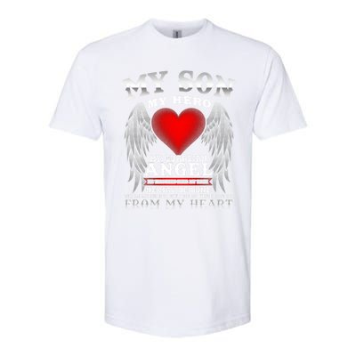 My Guardian Angel Son! Repass In Remembrance Gift Softstyle CVC T-Shirt